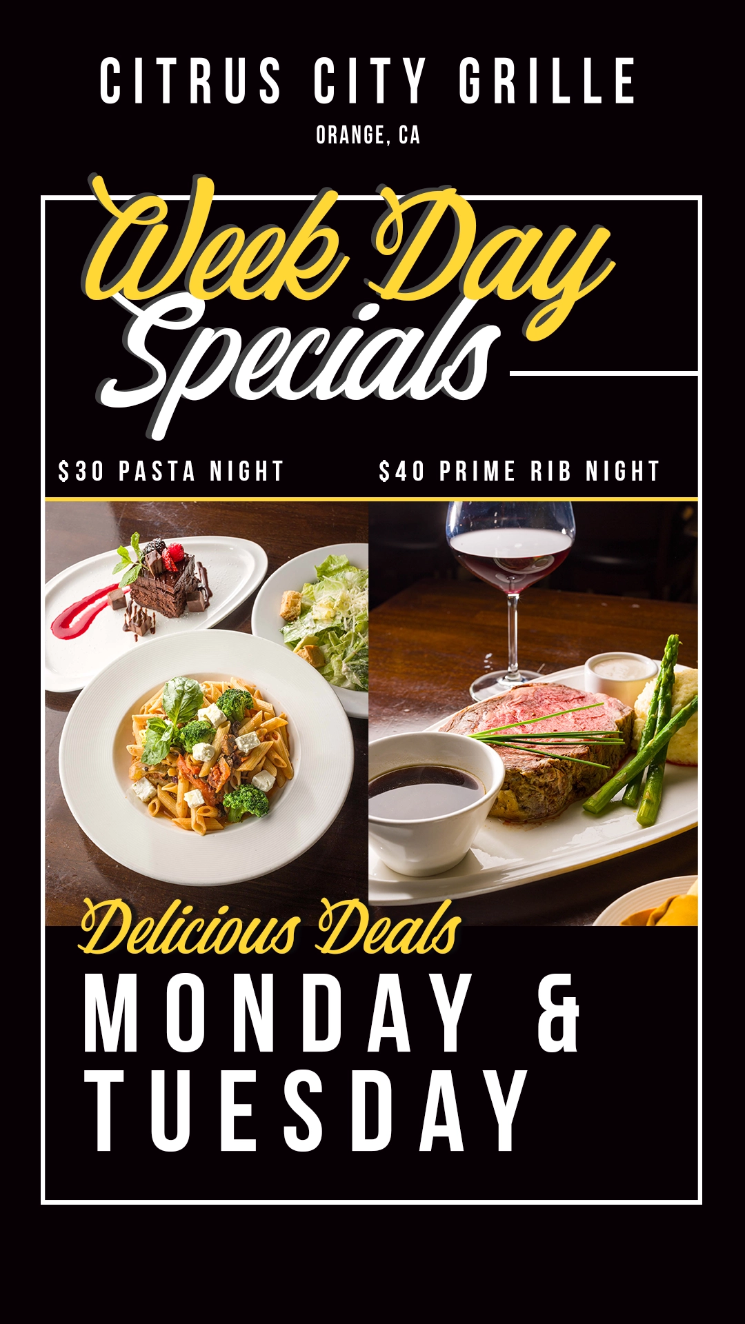 Week Day Specials