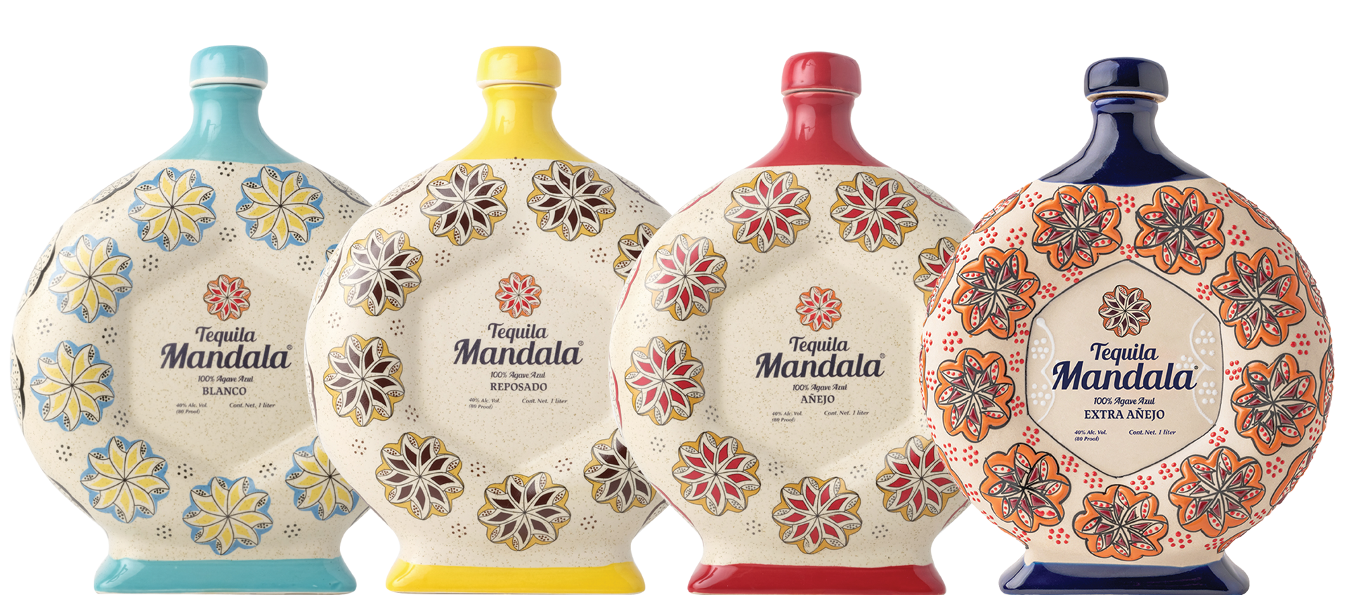 Mandala Bottles Tequila Mandala Bottles